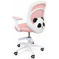 Крісло обертове дитяче PERFECT KIDS PANDA PINK2